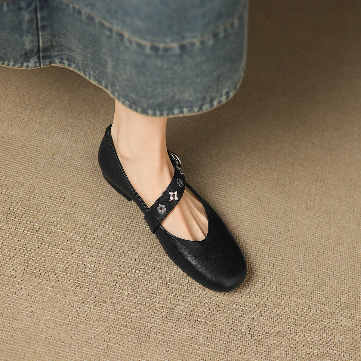 Elda | Scarpe in Pelle Vera