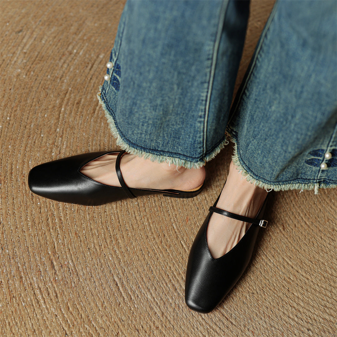 Miral | Mule in Pelle Vera
