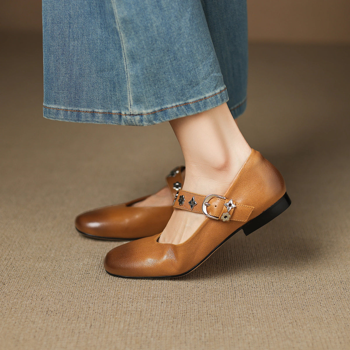 Elda | Scarpe in Pelle Vera