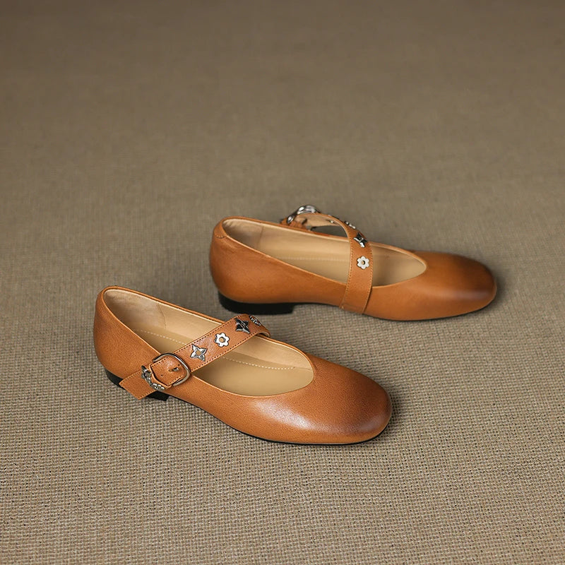 Elda | Scarpe in Pelle Vera