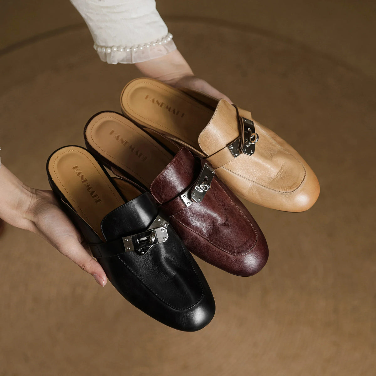 Carla | Mule in Pelle Vera
