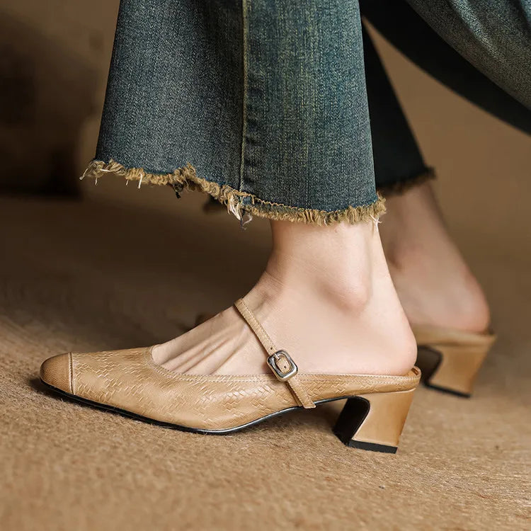 Berla | Mule in Pelle Vera