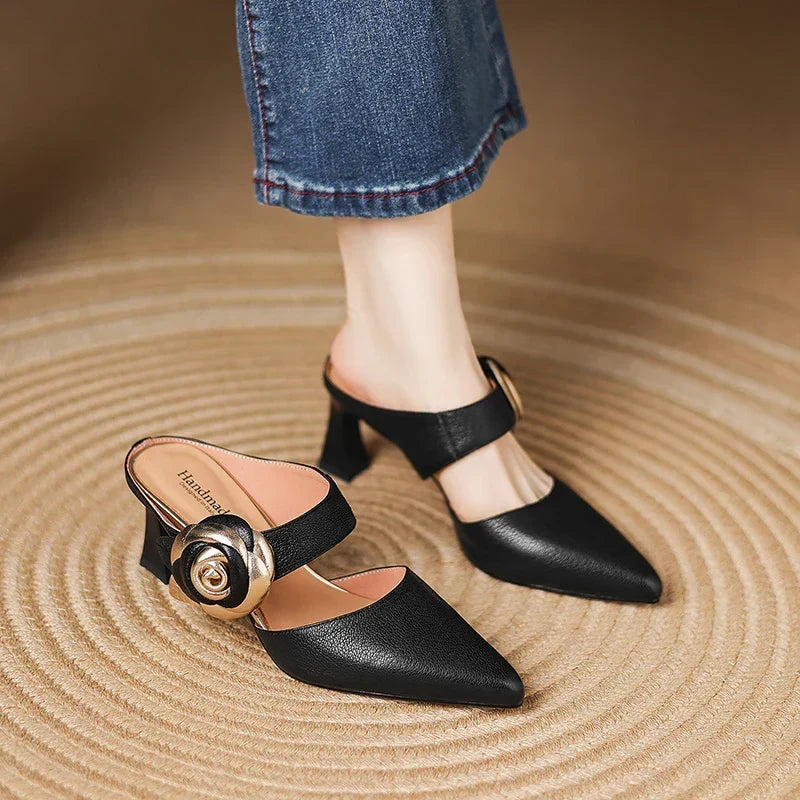 Granato | Tacchi in Pelle Vera