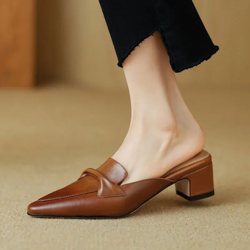 Alaya | Mule in Pelle Vera