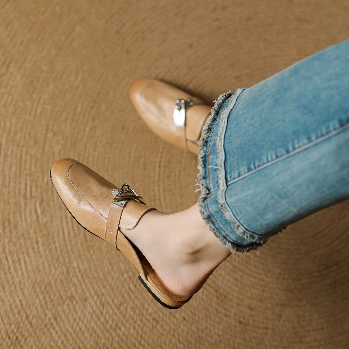 Carla | Mule in Pelle Vera
