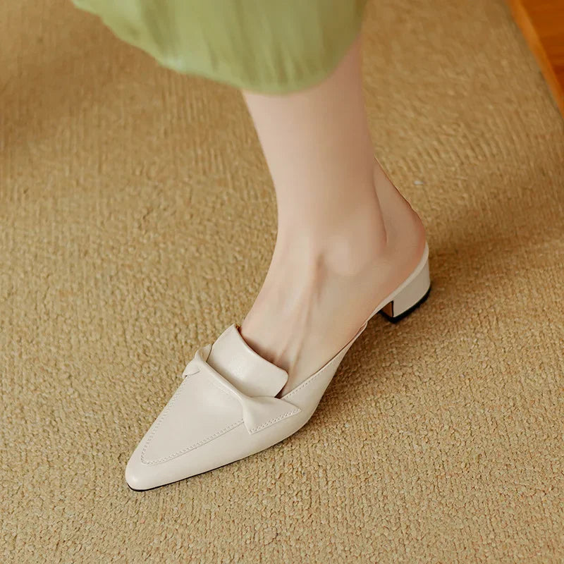 Alaya | Mule in Pelle Vera
