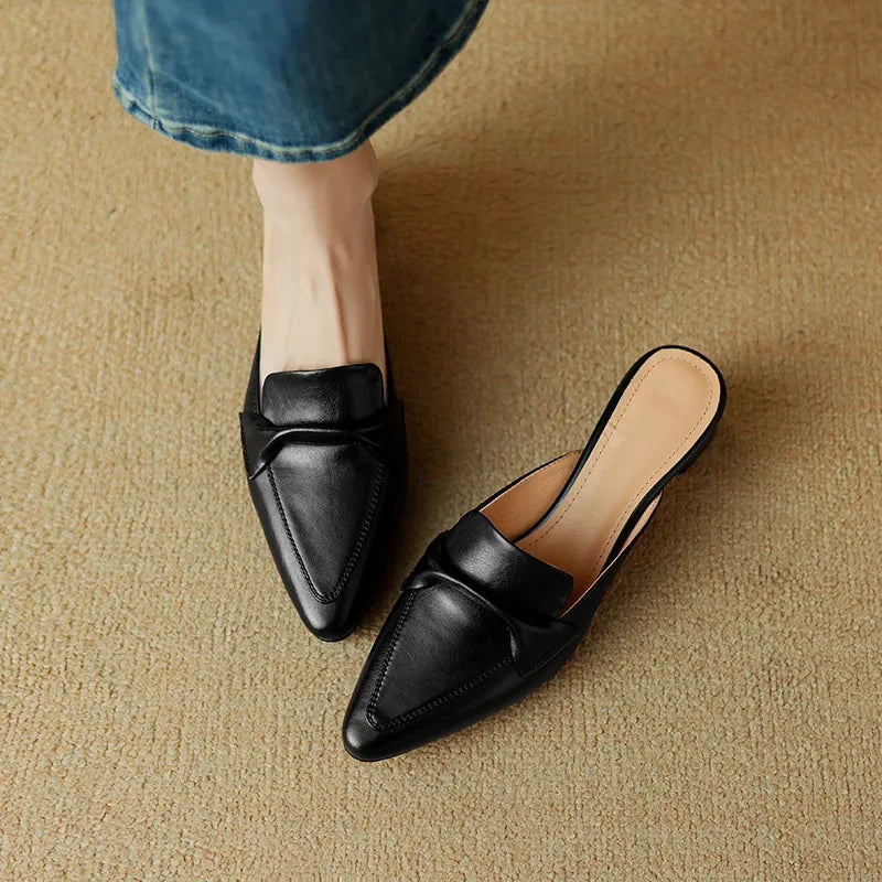 Alaya | Mule in Pelle Vera