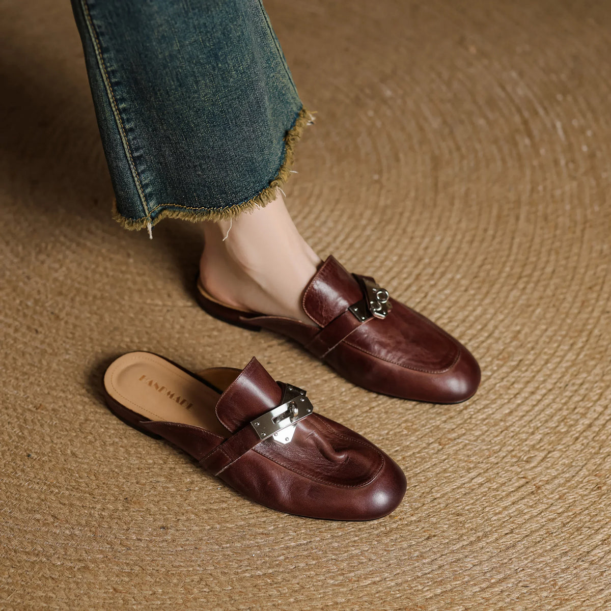 Carla | Mule in Pelle Vera
