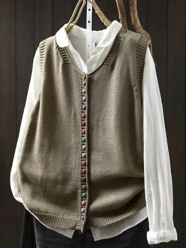 Selina | Cardigan Aperto Quotidiano – Lucia Toscana