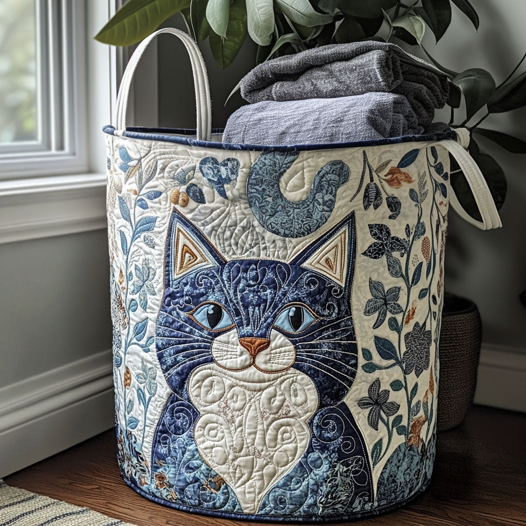 Gatto | Cesto della Biancheria Artigianale
