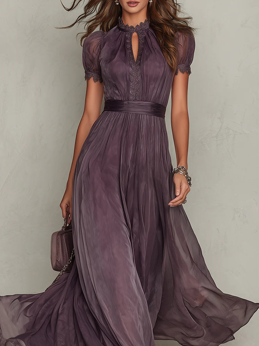 Elara | Abito Maxi in Chiffon
