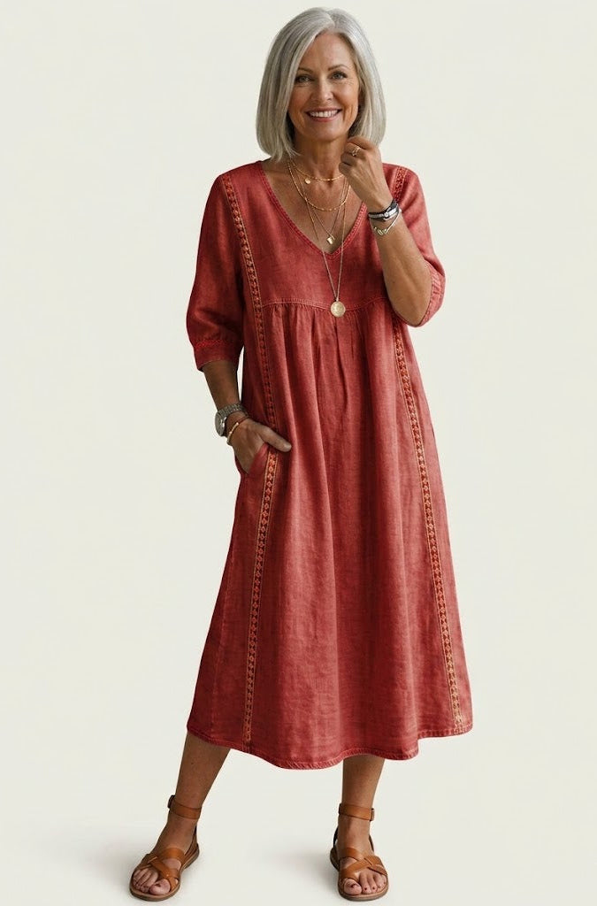 Abito Maxi A-Line Eleganza Juliette I