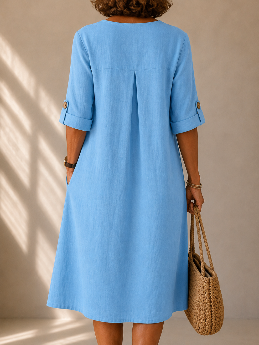 Camila | Buttoned Shirt Dress