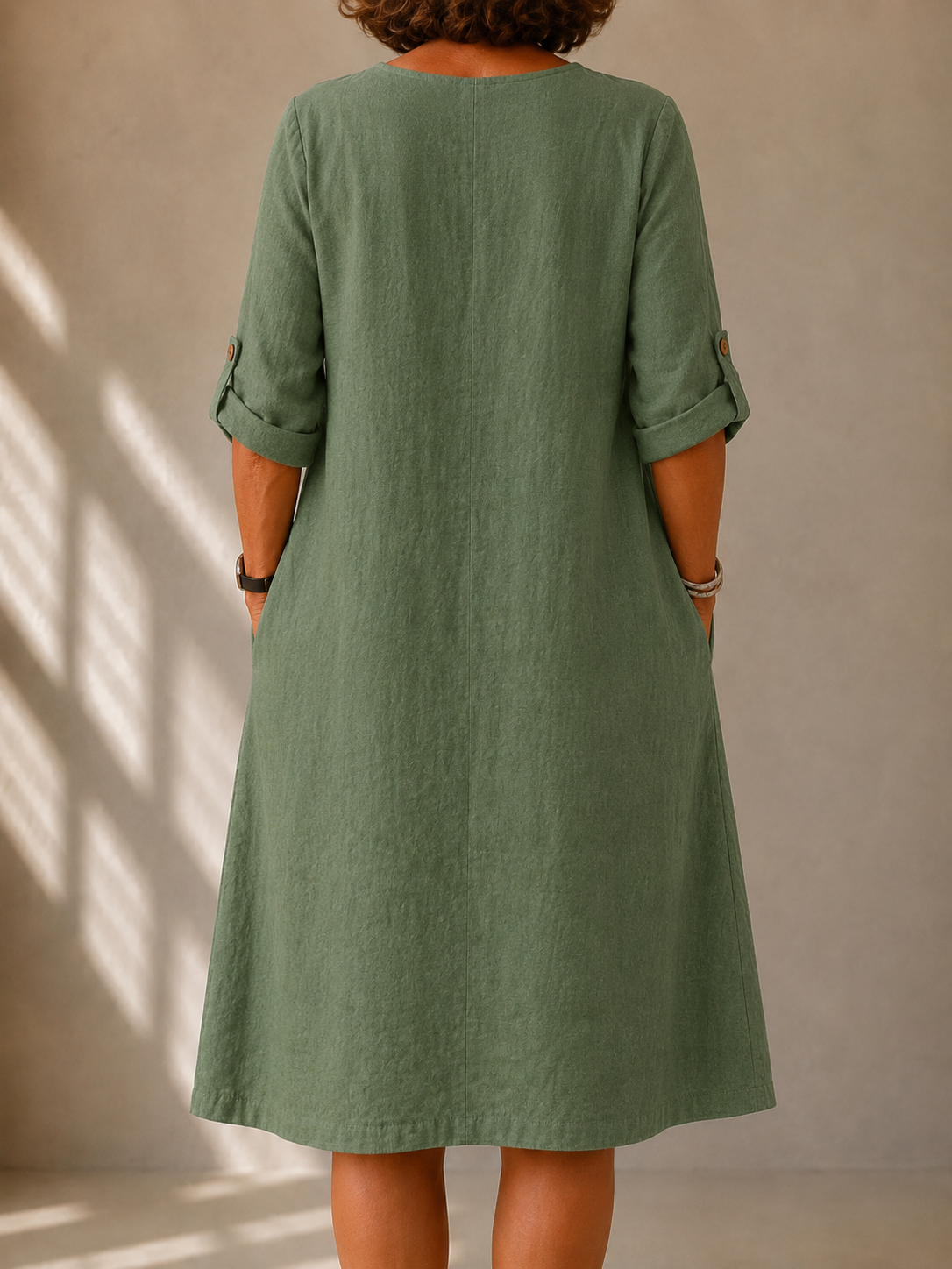 Imani | A-Line Midi Dress