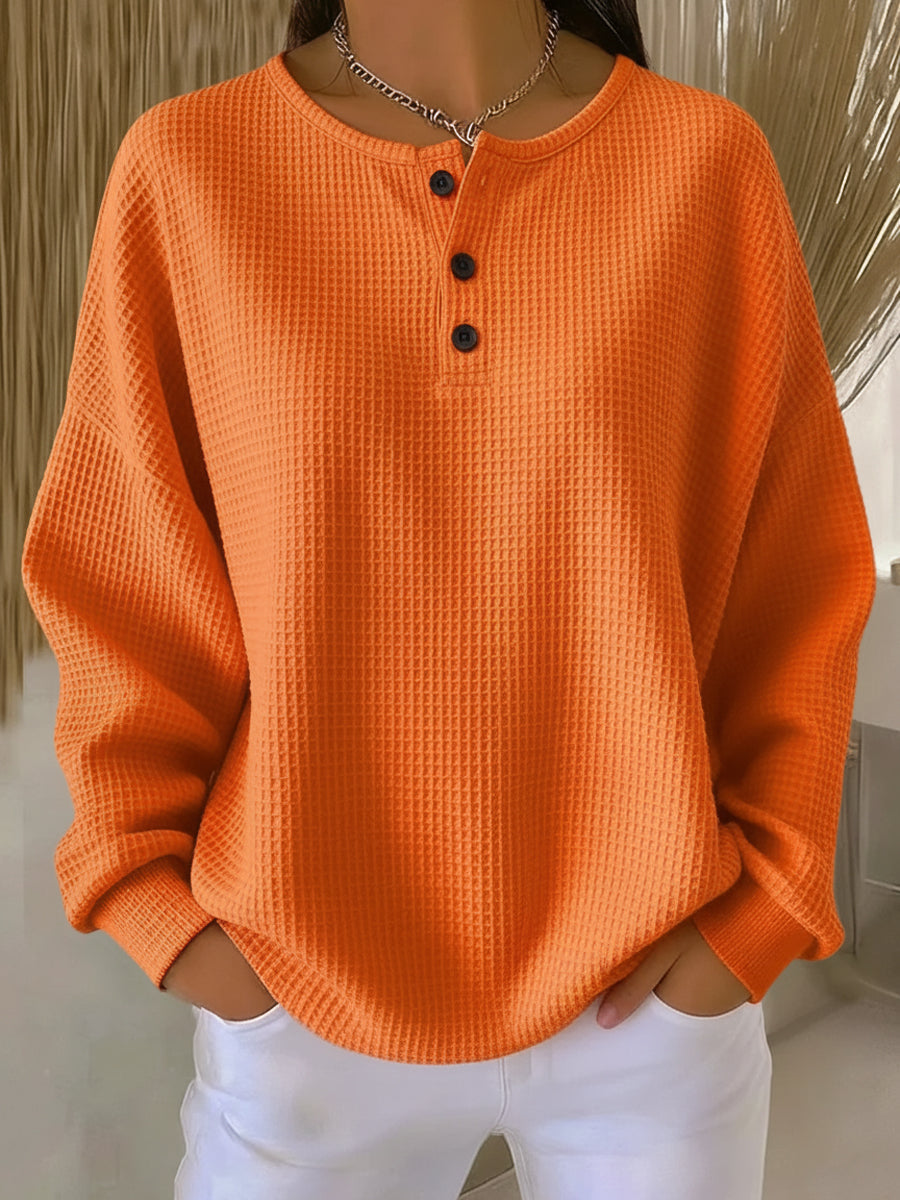 Mirabel | Maglione Henley in Pile Confortevole