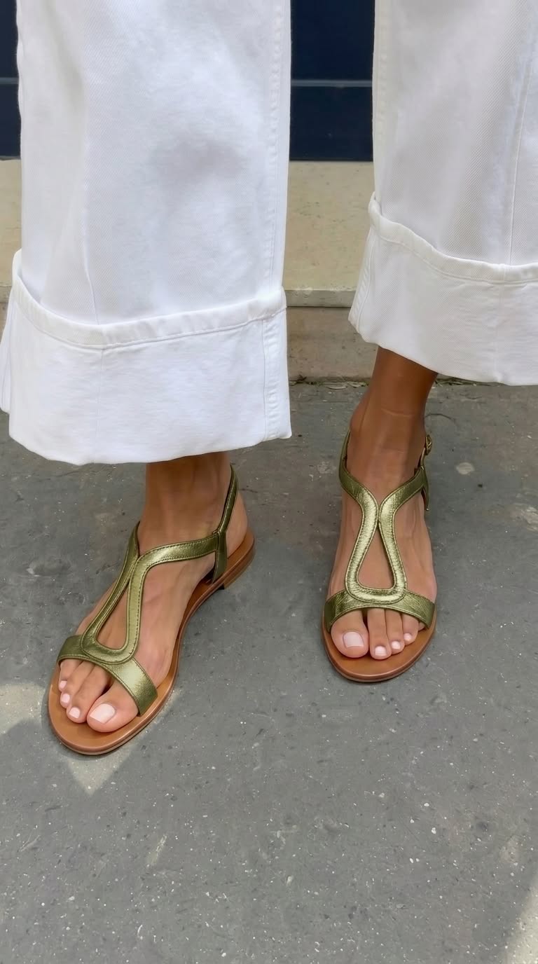 Estrid | Eleganti sandali piatti