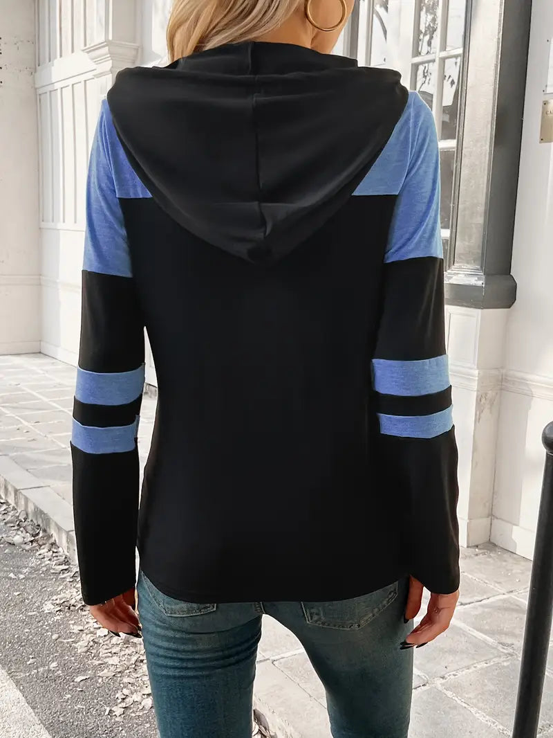 Elegante Felpa Casual con maniche lunghe