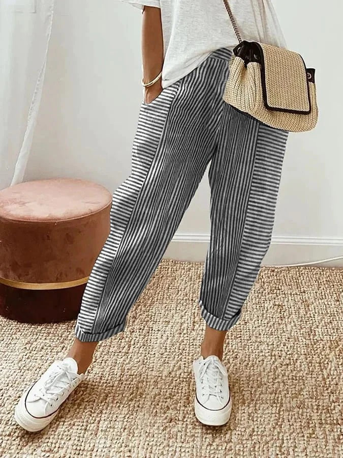Lola | Pantaloni Estivi Casual a VestibilitĂ Larga