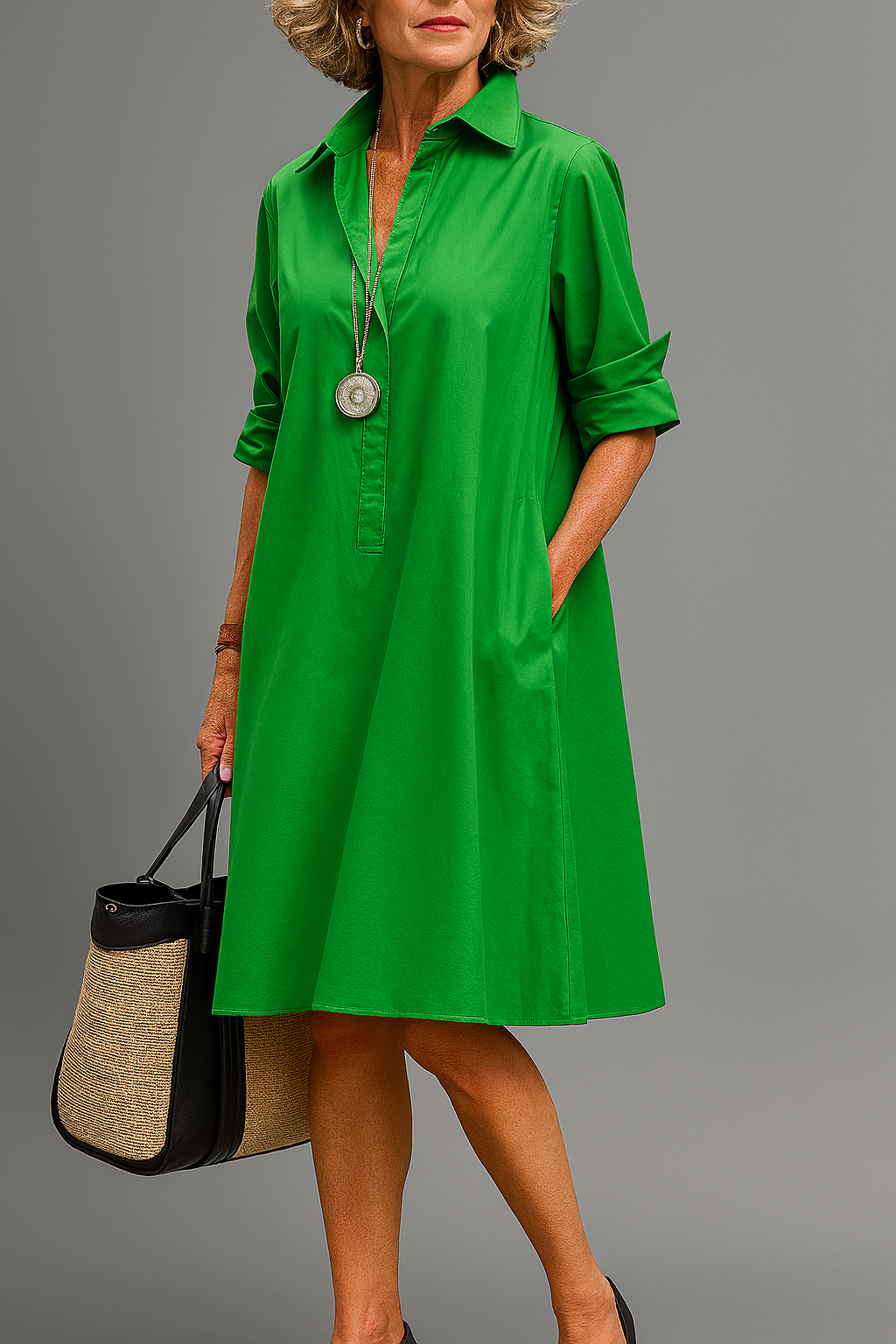 Riley | Abito midi elegante e stiloso