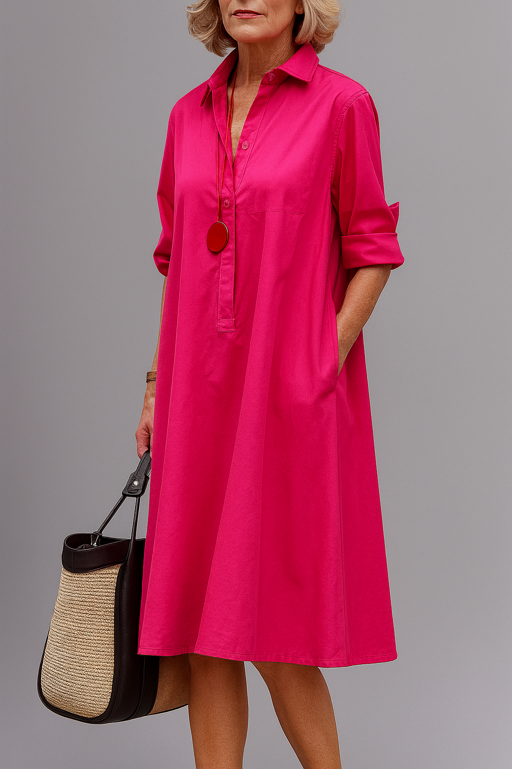 Chloe | Vestito midi curato e stiloso