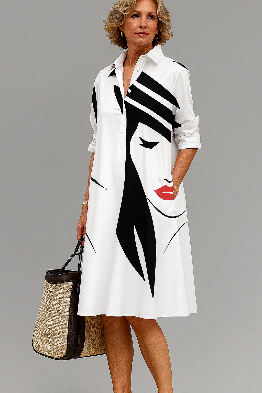 Bella | Vestito midi elegante e alla moda