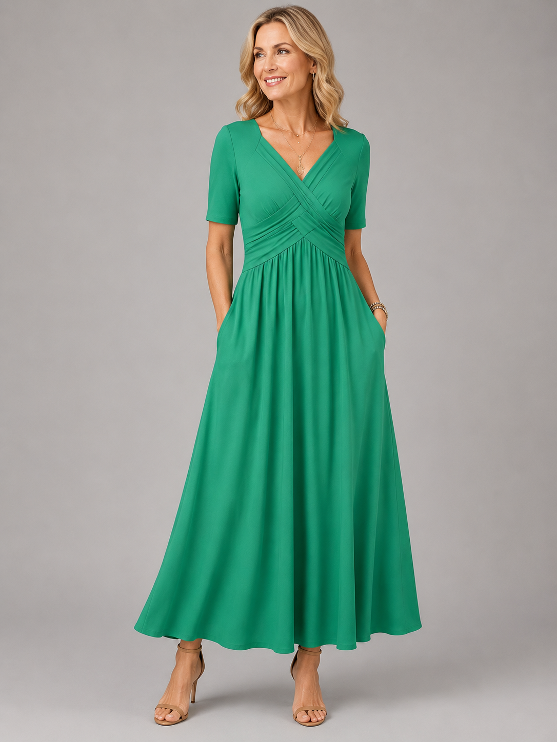 Angeli™ | Abito Midi Elegante