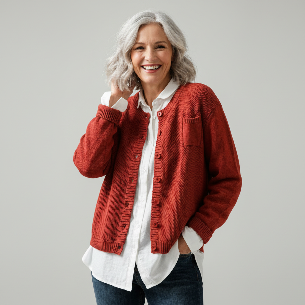 Belinda | Cardigan a Maglia Grossa – Lucia Toscana