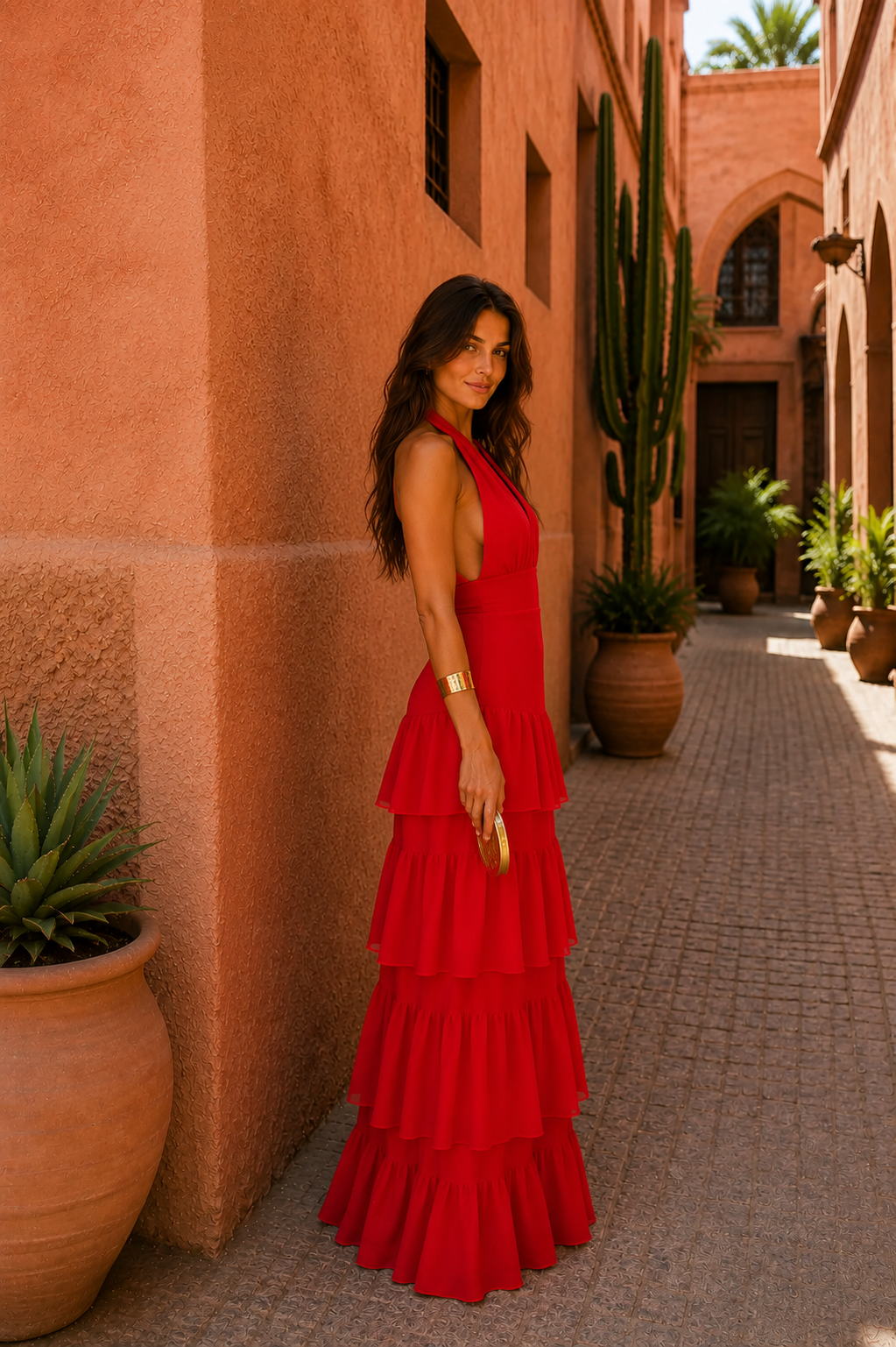 Vestito Manila in rosso