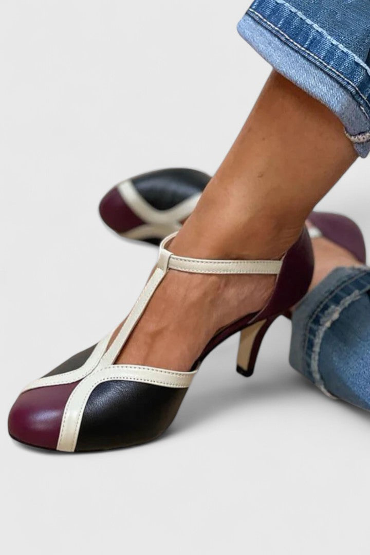 Susan | Tacchi T-Strap Comfort per Tutto il Giorno