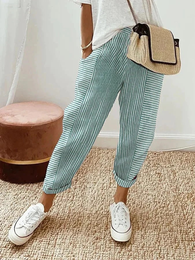 Holly™ | Pantaloni a righe