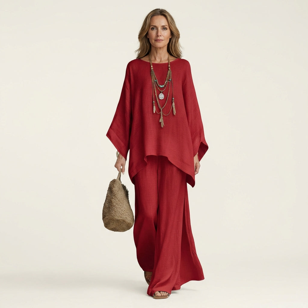 Majolie | Set Boho in Mistura di Lino
