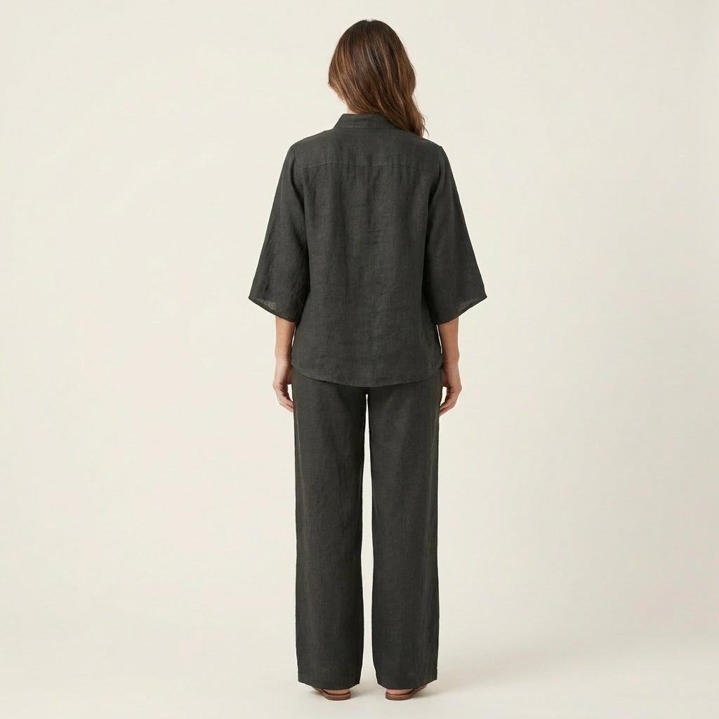 Zerah | Set Due Pezzi in Lino