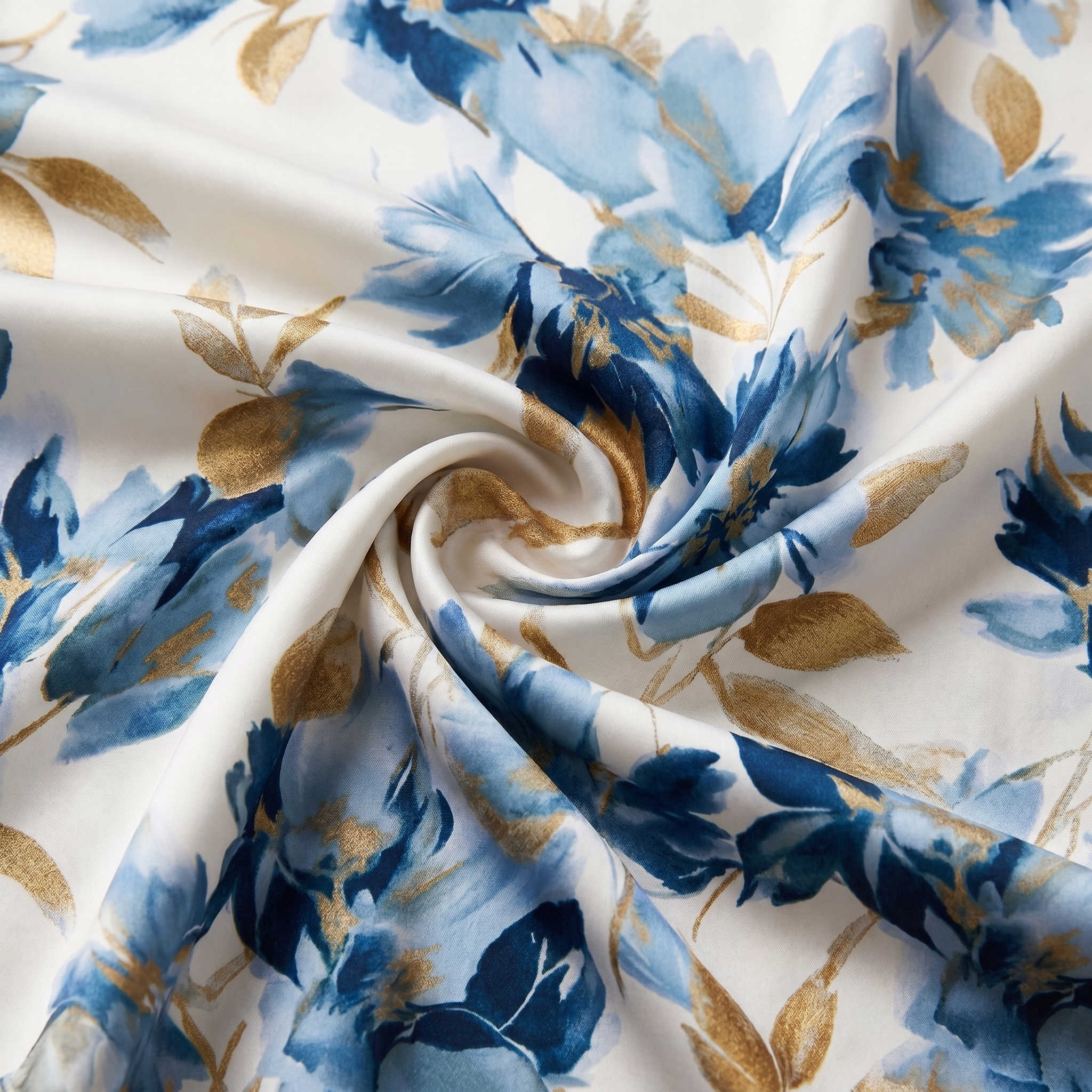 Elara | Vestito Midi con Fascia Floreale