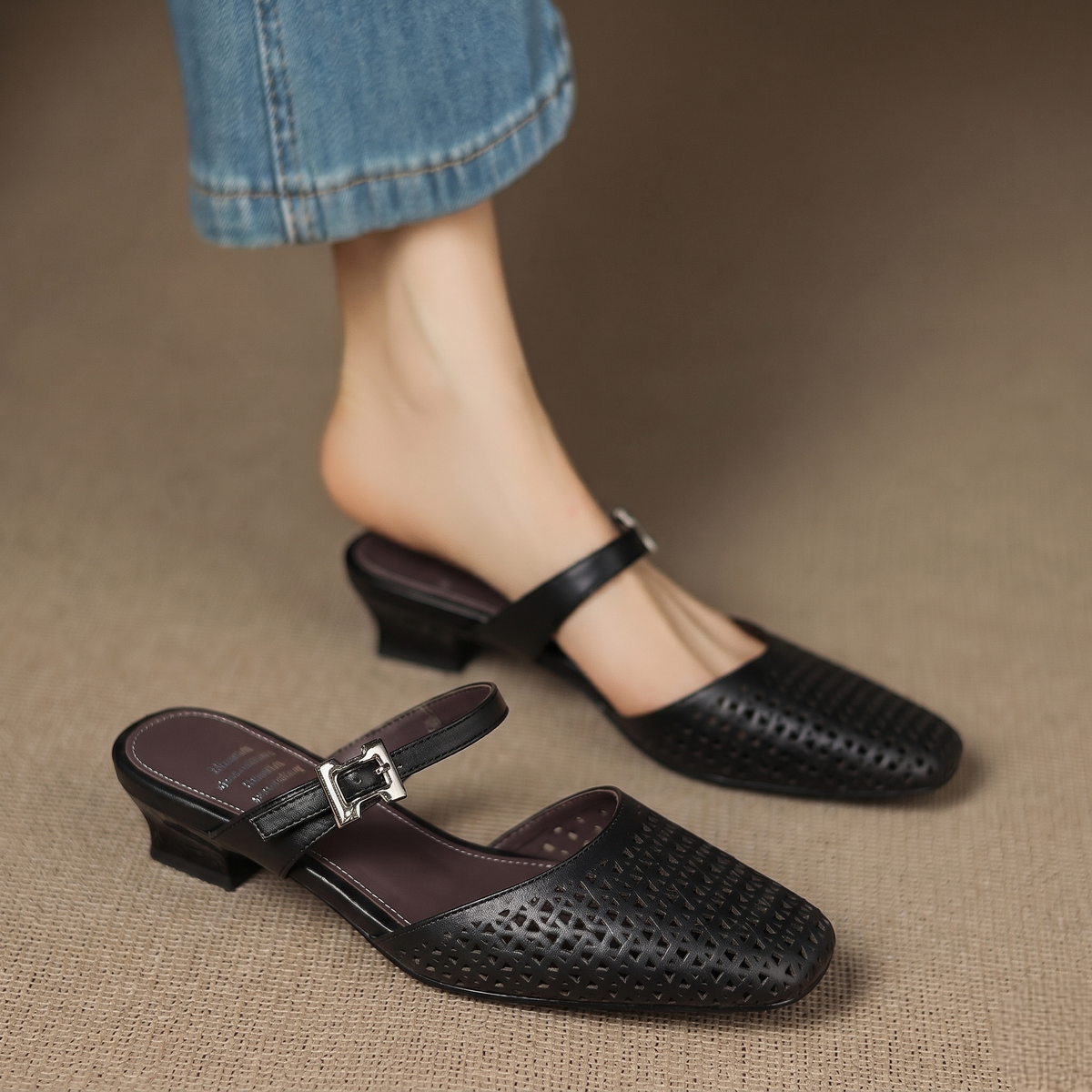 Ovia | Mule in Pelle Vera