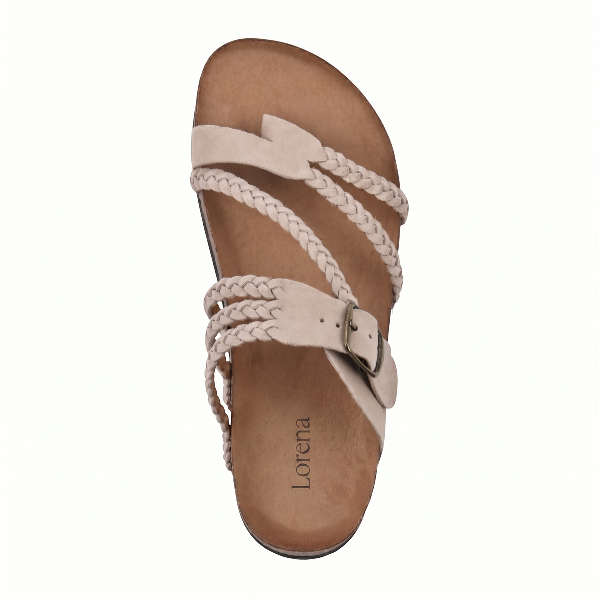 Jocelyn - Sandali in sughero intrecciati
