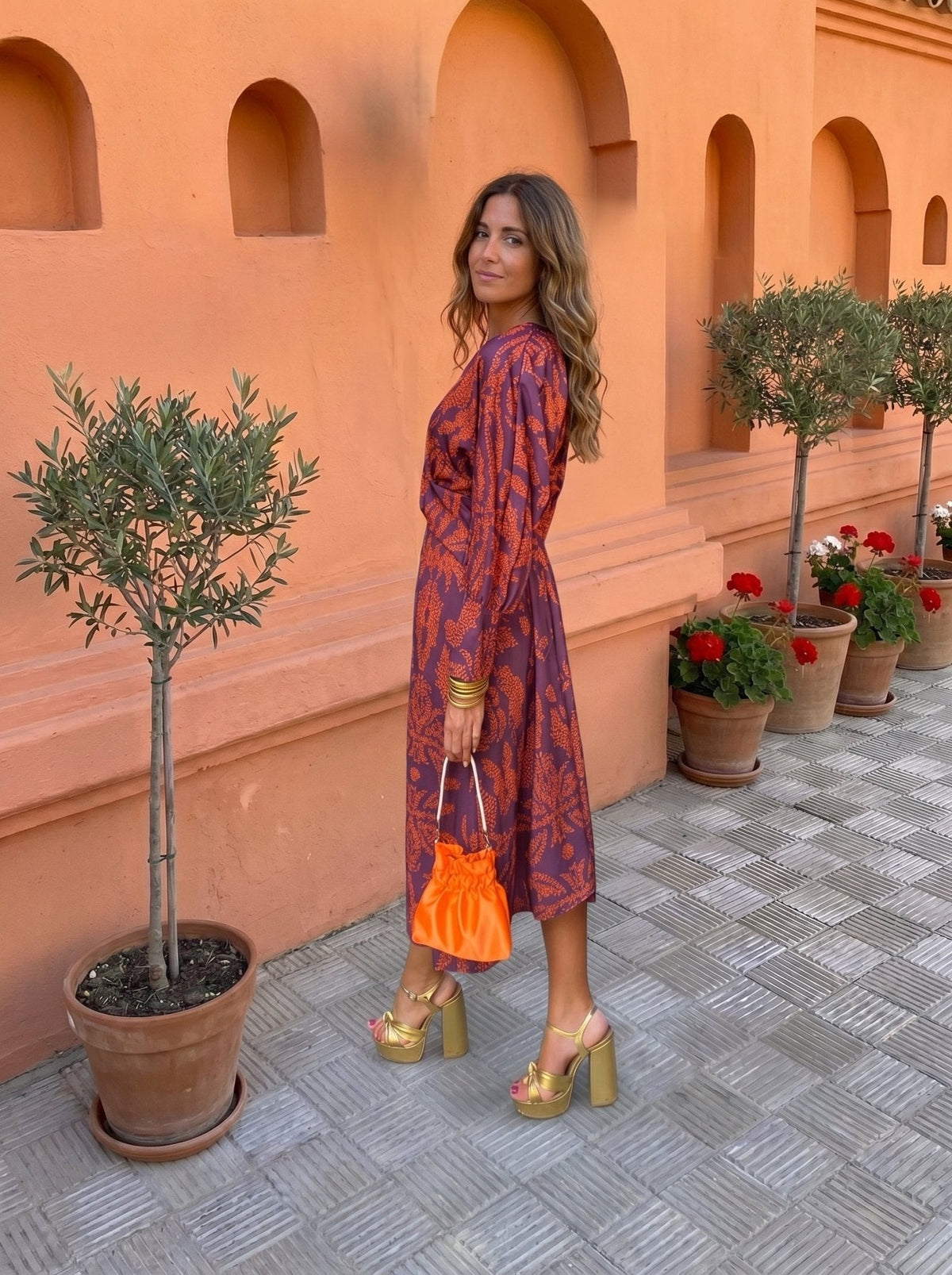 Laura™ | Abito Midi con Stampa