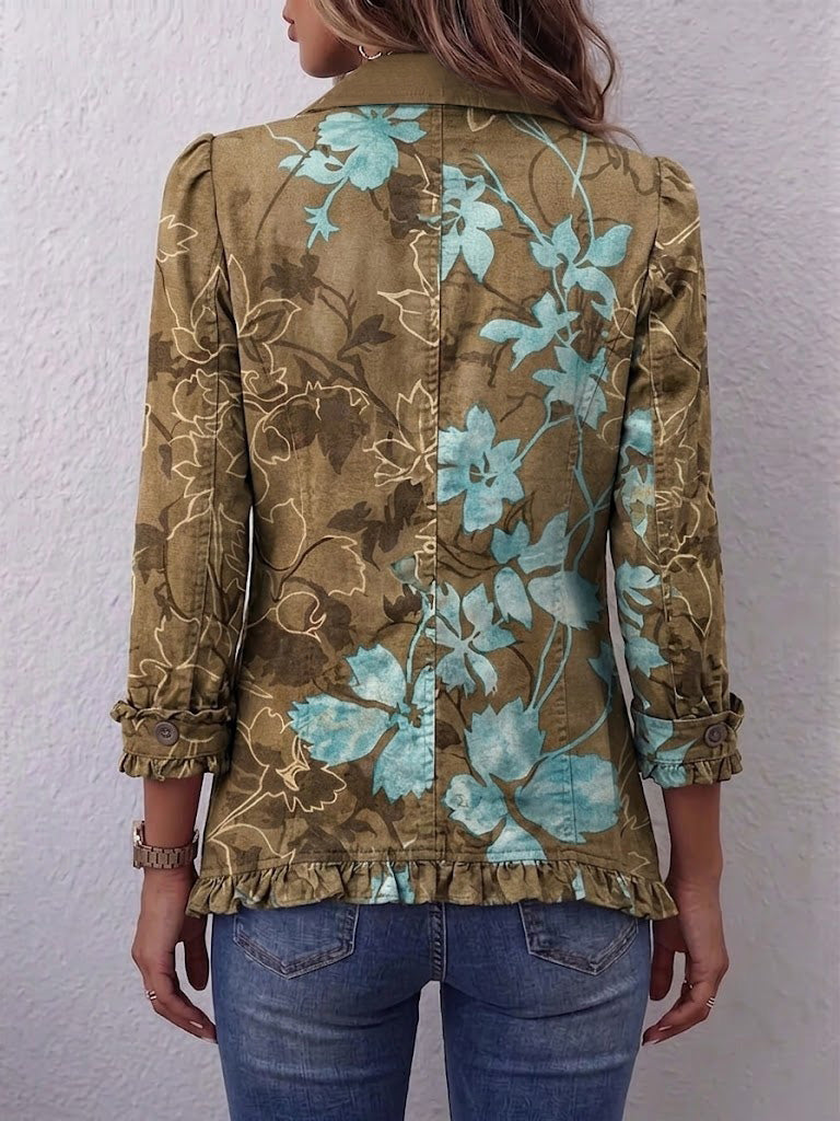 Sundara™ | Giacca Floreale Sfumata