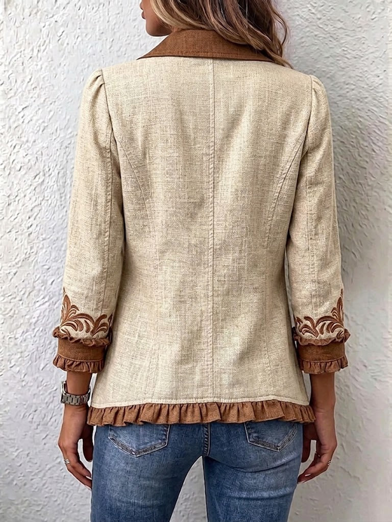 Dawncroft™ | Giacca Vintage Floreale