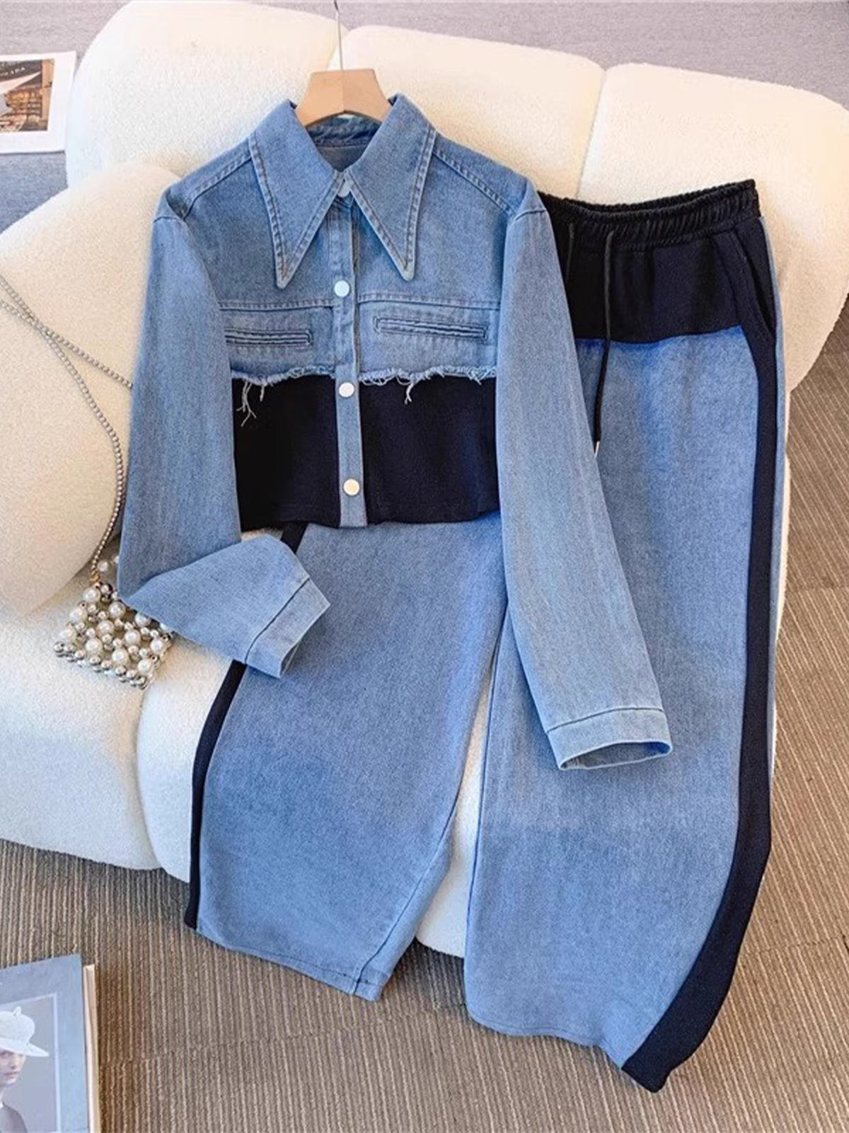 Holbrook™ | Set Giacca Cropped e Pantaloni