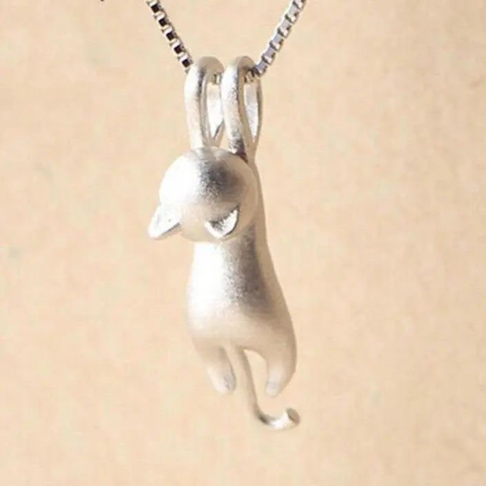 Collana Allegra con un Gattino d'Argento 925