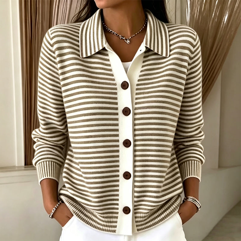 Wren™ | Cardigan a righe in maglia