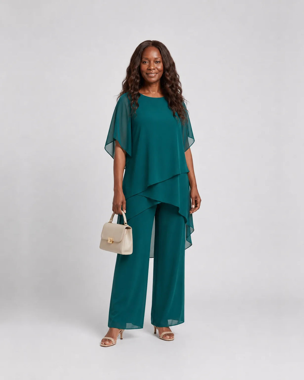 Roxina | Set di Pantaloni Eleganti per Feste Serali