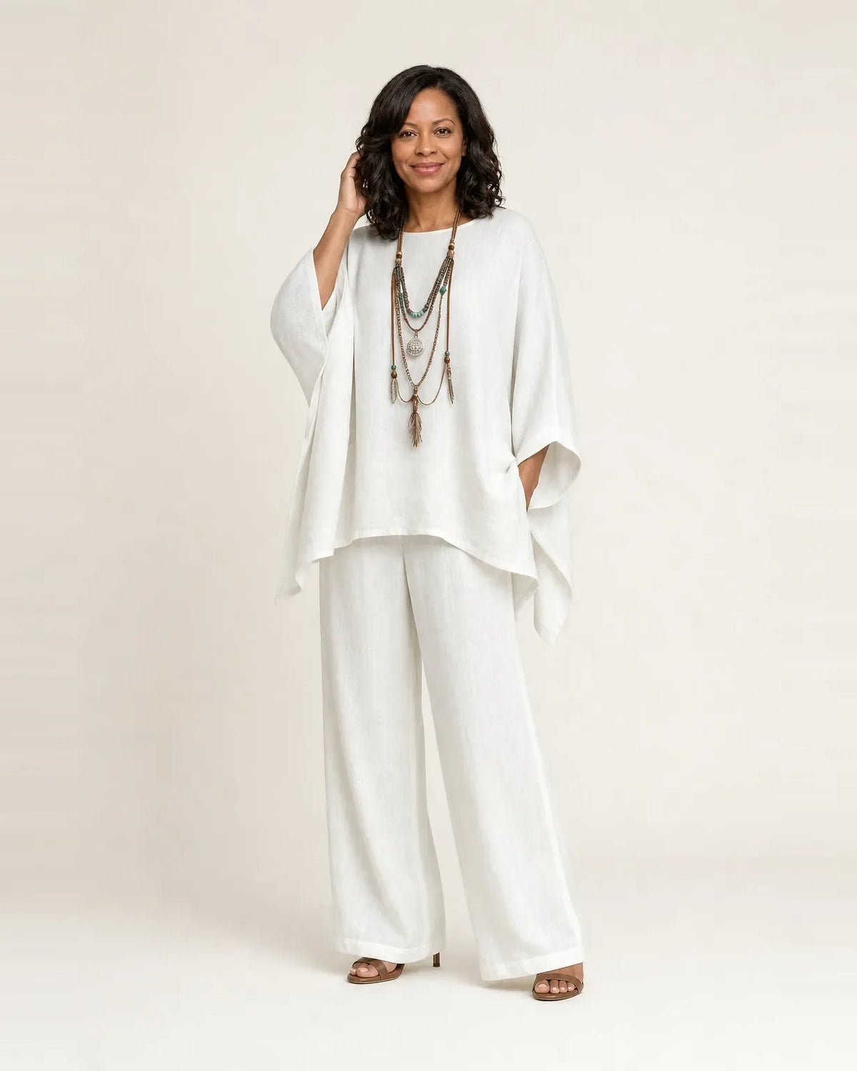 Majolie | Set Boho Effetto Lino