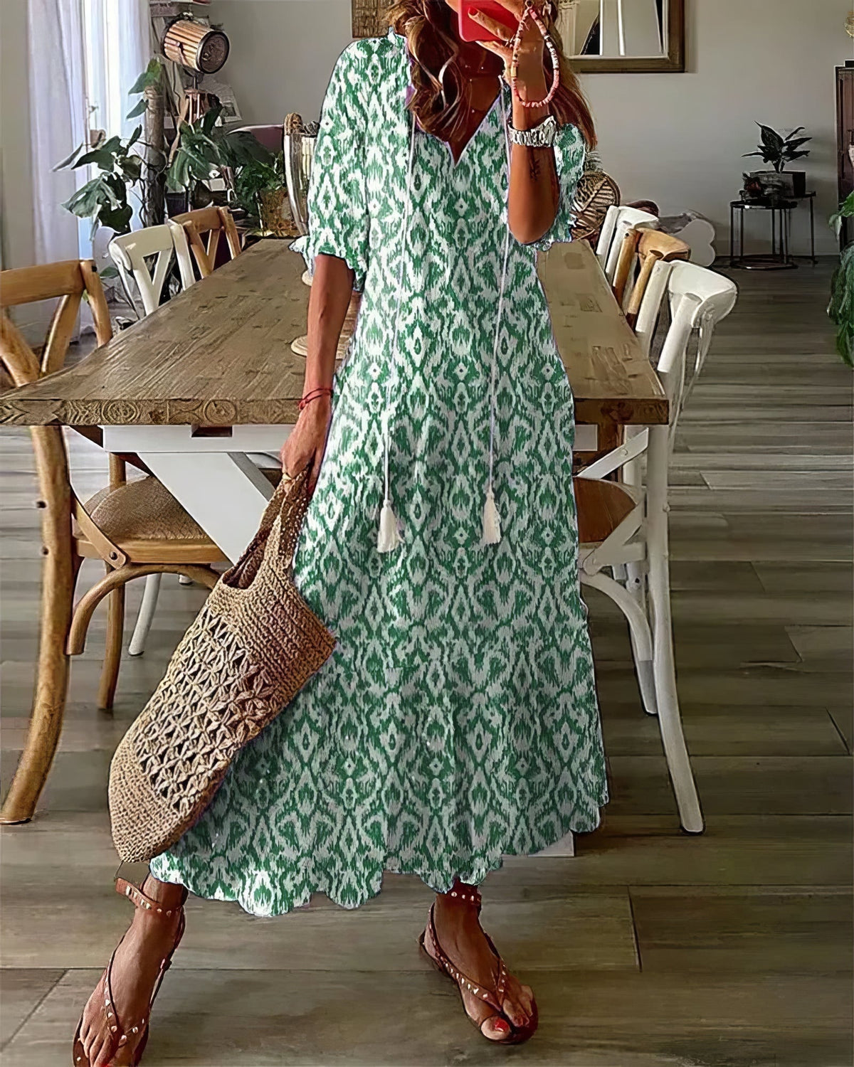 ÉLODIE | Vestito Bohemien Seducente e Confortevole