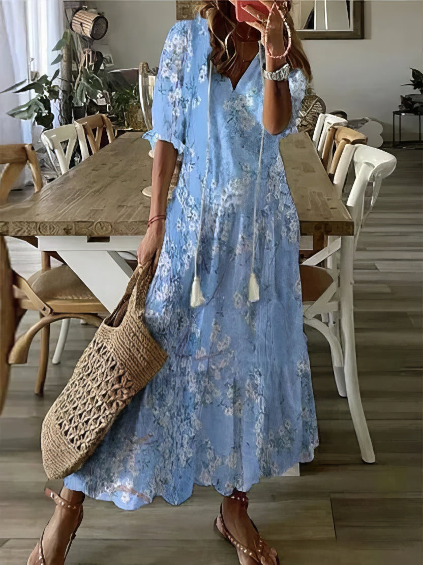 ÉLODIE | Vestito Bohemien Seducente e Confortevole