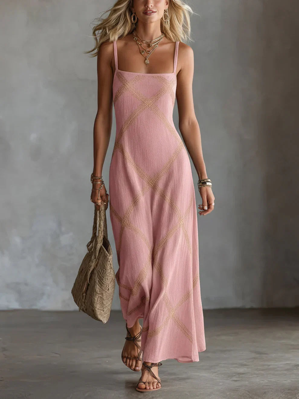 Imani | Maxi Dress with Square Neckline