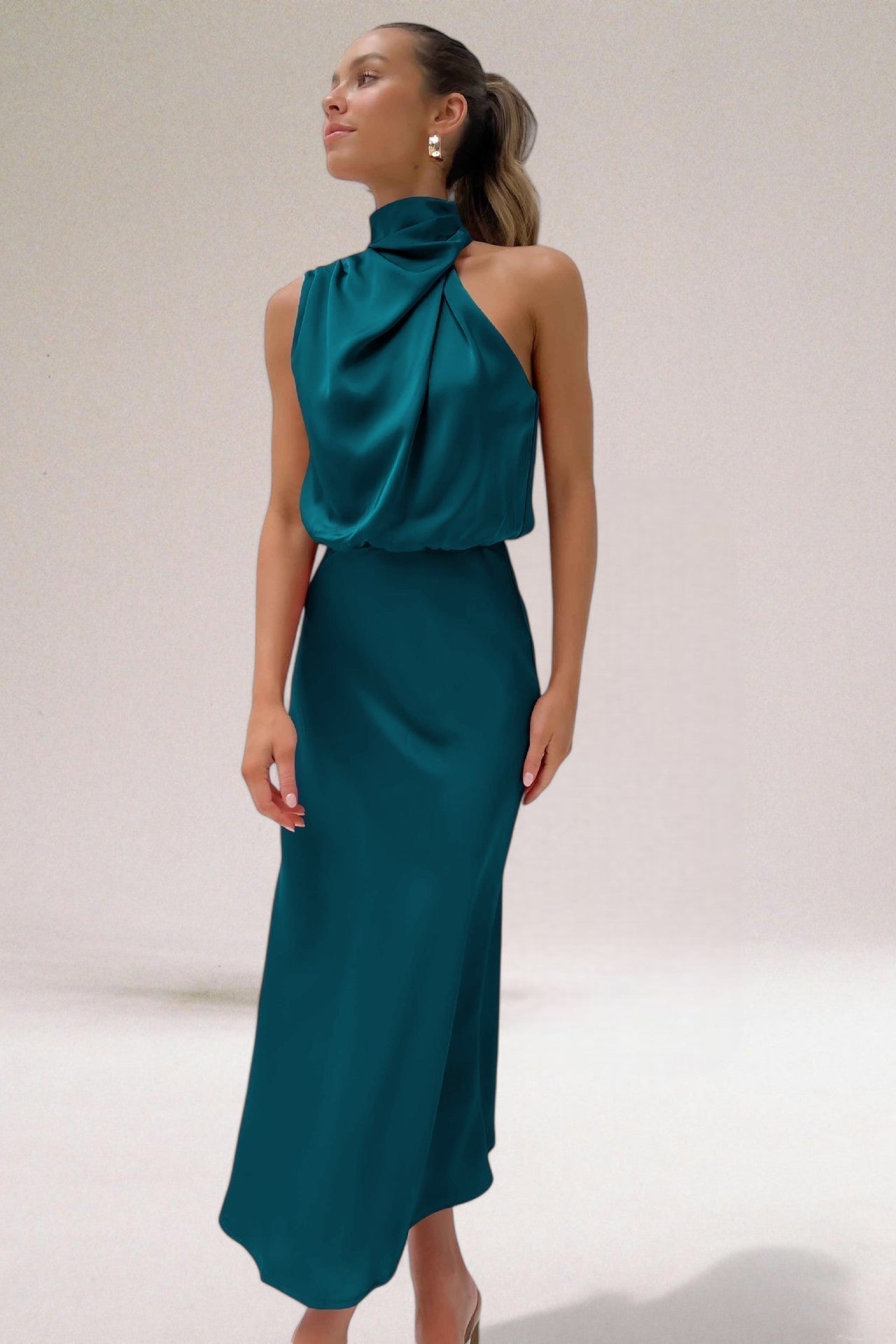 ELARA™ - Elegante Abito da Sera in Satin