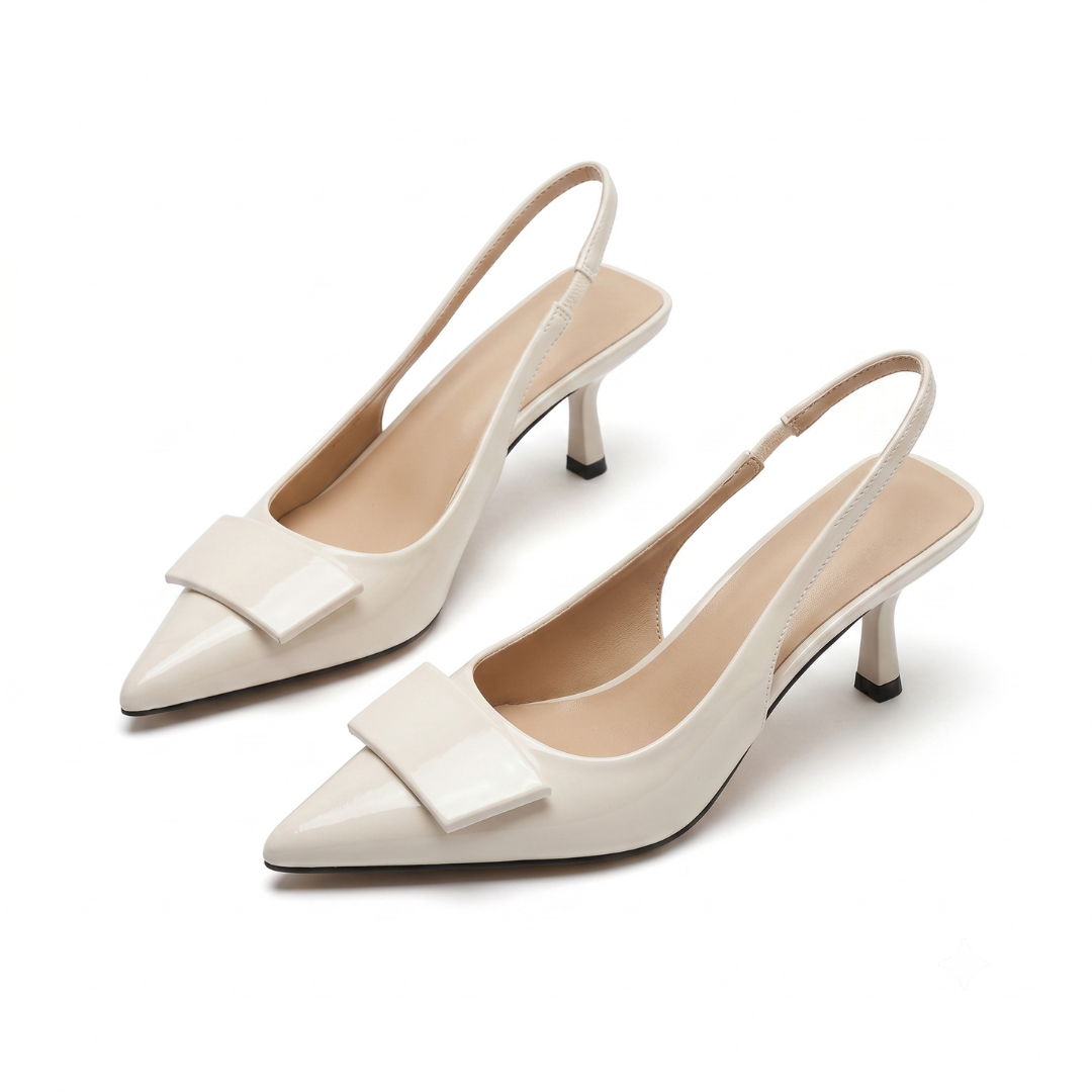 Hannah | Kitten Heel Slingback da Ufficio