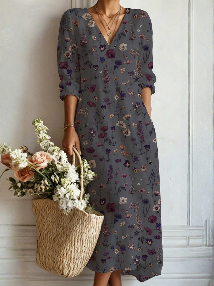 Sara™ | Abito Boho Lungo