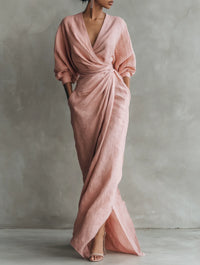 Harper | Maxi V-Neck Dress